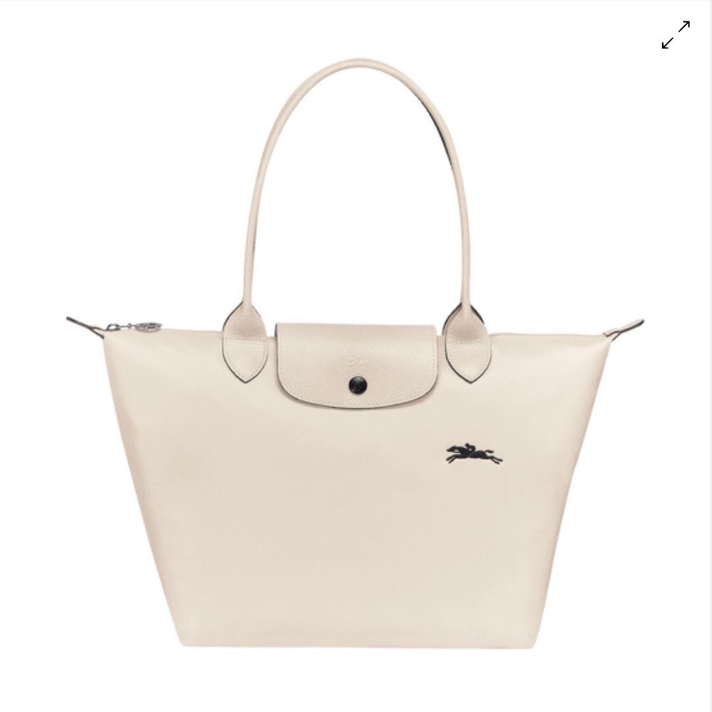 Longchamp Le Pliage Club Shoulder Bag S Chalk